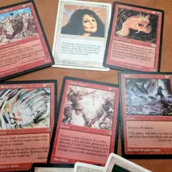 Complete Commander Magic Deck EDH - *RED AND WHITE Rare COLORS Protection* - Image 4