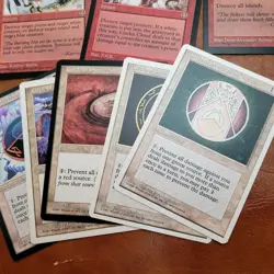 Complete Commander Magic Deck EDH - *RED AND WHITE Rare COLORS Protection* - Image 5