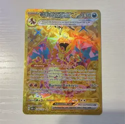 Pokemon Charizard ex 228/197 Obsidian Flames Hyper Rare Full Art Holo English - Image 1