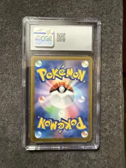 Poliwhirl Illustration Rare Pokemon Scarlet & Violet 151 MEW CGC 9 Mint - Image 2