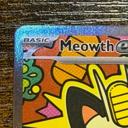 Pokemon TCG Meowth ex 121/088 - Image 2