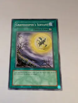 YuGiOh! - Gravekeeper's Servant RP01-EN055 Common Unlimited (Reprint) Near Mint - Image 1