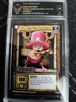 2006 One Piece CH089 Tony Tony Chopper TCG Grading 9 - Image 1