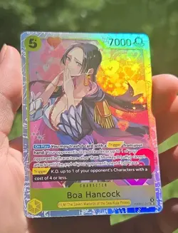 Boa Hancock PRB02-017 - One Piece TCG - SR Foil English - Image 1