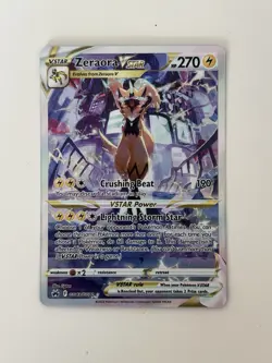 Zeraora VSTAR GG43/GG70 Crown Zenith Galarian Gallery Full Art Holo English - Image 2