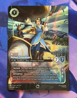Disney Lorcana Belle - Mechanic Extraordinaire x1 ENCHANTED 217/204 - Image 1