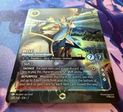 Disney Lorcana Belle - Mechanic Extraordinaire x1 ENCHANTED 217/204 - Image 3