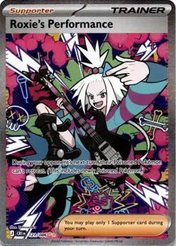 Pokemon Roxie's Performance 121/086 Chaos Rising Special Illustration Rare NM - Image 1