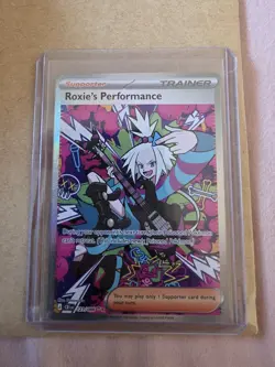 Roxie's Performance 121/086 Chaos Rising Special Illustration Rare Pokemon TCG - Image 3