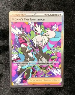 Pokemon TCG - Roxie's Performance 121/086 Me04: Chaos Rising SIR - Image 1