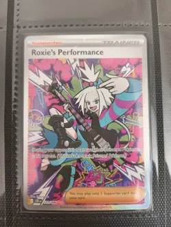 Pokemon TCG Roxie's Performance Chaos Rising Full Art 121/086 -Near Mint/Mint - Image 1