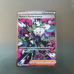 Pokemon Roxie's Performance Chaos Rising 121/086 Special Illustration Rare - Image 1