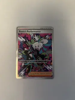Roxie's Performance 121/86 SIR Pokemon Chaos Rising Rare New - Image 1