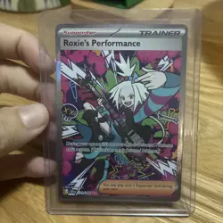 Roxie's Performance 121/086 Special Illustration Rare Pokemon Chaos Rising - Image 1