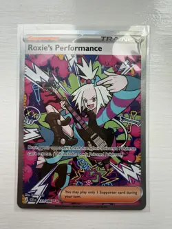 Roxie's Performance SIR 121/86 Pokemon Chaos Rising NM/M - Image 1