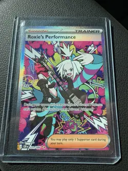 Pokemon Roxie's Performance 121/086 Chaos Rising Special Illustration Rare 🎸 - Image 1