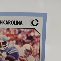 RARE Collegiate Collection 1990 UNC Tar Heels Lawrence Taylor #4 Auto SWAU Cert - Image 3