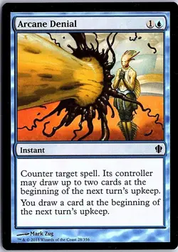 Arcane Denial SP Commander MTG Magic The Gathering Blue English Card - Image 1