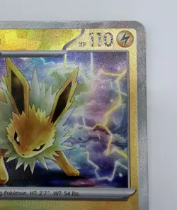 Jolteon Master Ball Pattern 029/131 Holo Rare Prismatic Evolutions Pokemon Card - Image 3