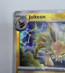 Jolteon Master Ball Pattern 029/131 Holo Rare Prismatic Evolutions Pokemon Card - Image 4