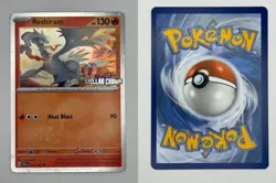 Reshiram (Stellar Crown Stamped) 022/142 Holo Misc Cards & Products Pokemon LP - Image 1
