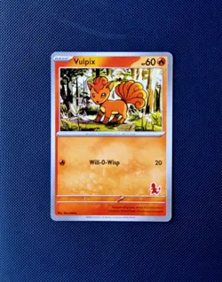 Pokemon Cards Vulpix My First Battle Charmander Stamp Near Mint Unique Art! - Image 1