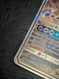 Pokemon TCG Jumbo Espeon & Deoxys GX SM240 Black Star Promo Card - Image 5