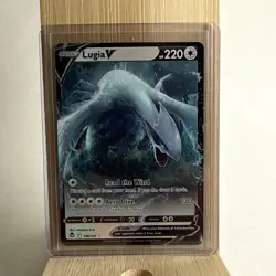 Pokemon Lugia v TCG Silver Tempest Holo Ultra Rare Card 138/195 NM/M Condition - Image 1