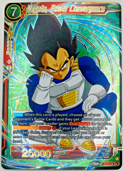 Vegeta Power Convergence Foil EX25-06 Dragon Ball Super Card Game NM - Image 1