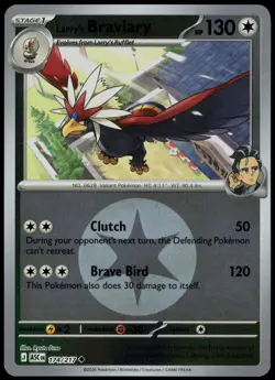 Larry's Braviary (Energy) 174/217 Ascended Heroes Pokemon Card Reverse Holo NM - Image 1