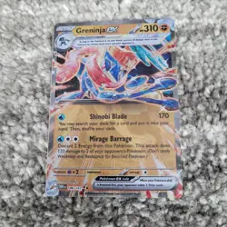 Greninja ex 106/167 Metal Promo GameStop Exclusive Pokemon Card - Image 1
