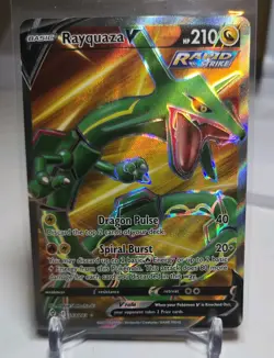 Rayquaza V (Full Art) 193/203 SWSH07: Evolving Skies - Pokemon Card - NM - Image 1