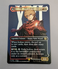 Joshua, Phoenix's Dominant (Borderless) Final Fantasy Foil - Image 1
