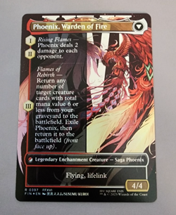 Joshua, Phoenix's Dominant (Borderless) Final Fantasy Foil - Image 2