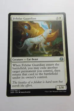 MTG Felidar Guardian x1- -Aether Revolt-Lightly Played - Image 1
