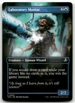 Laboratory Maniac Borderless MTG Innistrad Remastered 304 U NM - Image 1
