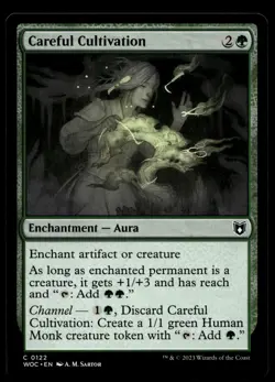 Careful Cultivation #122 MTG Wilds of Eldraine NM X1 - Image 1