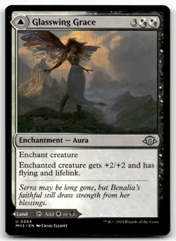 Glasswing Grace #254 MTG Modern Horizons 3 NM X1 - Image 1