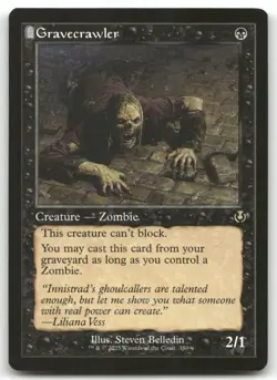 Gravecrawler Retro Frame MTG Innistrad Remastered 380 R NM - Image 1