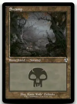 Swamp Retro Frame MTG Innistrad Remastered 293 L NM - Image 1