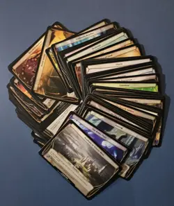 Magic the Gathering Planechase Oversized Cards 79 Different Planar Cards - Image 1