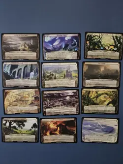 Magic the Gathering Planechase Oversized Cards 79 Different Planar Cards - Image 2
