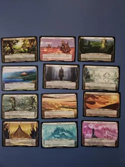 Magic the Gathering Planechase Oversized Cards 79 Different Planar Cards - Image 4