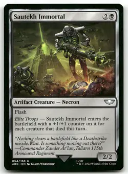 Sautekh Immortal 54 MTG Universes Beyond: Warhammer 40,000 U NM - Image 1