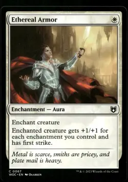 Ethereal Armor #67 MTG Wilds of Eldraine NM X1 - Image 1