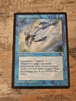 MTG Mystic Remora Ice Age Regular Common (MTG632) - Image 1