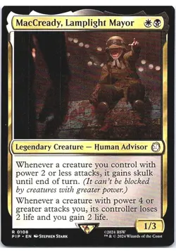 1x MTG MacCready, Lamplight Mayor - Fallout Rare! NM Mint - Image 1