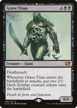Grave Titan #145 (HP) Commander 2014 C14 Magic MTG - Image 1