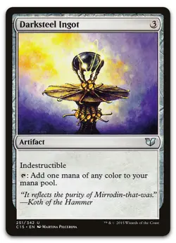 Darksteel Ingot #251 (NM) Commander 2015 C15 Magic MTG - Image 1