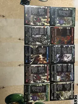 Final Fantasy Magic the Gathering Summon: 10x Cards (Borderless) Non-Foil Card - Image 1